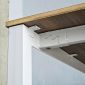 Bàn cụm 2 chỗ ngồi 120x120cm gỗ plywood hệ Trian HBTA025