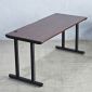 Bàn làm việc có hộc điện 160x70cm gỗ tràm hệ TIO ZD024