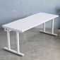 Bàn làm việc có hộp điện 180x70cm gỗ tràm hệ TIO HBTO035