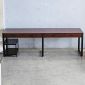 Bàn cụm 2 người 240x60cm gỗ cao su HBRT115