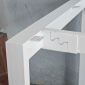 Chân bàn sắt hệ Rectang 80x140cm lắp ráp