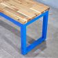 Ghế băng dài 120x40cm gỗ tràm chân sắt GBD011