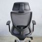 Ghế xoay văn phòng lưng lưới có gác chân HOM1106-D02