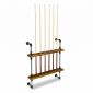 Giá để cơ bi-a ống nước gỗ tràm GDBD002