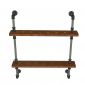 Giá để cơ bi-a ống nước 80x12x90cm gỗ tràm GDBD002