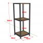 Kệ máy giặt 2 tầng 73x70x200cm gỗ plywood KMG68023