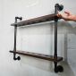Giá để cơ bi-a ống nước 80x12x90cm gỗ tràm GDBD002