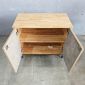 Tủ hồ sơ 2 cánh 80x40x70cm gỗ cao su THS68088