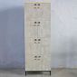 Tủ Locker 8 ngăn ren số 60x45x170cm gỗ cao su THSL010