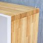 Tủ sách cửa kính 82x18x173cm gỗ cao su KS68337