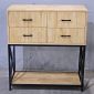 Bàn console 4 ngăn tủ 90x40x100cm gỗ cao su CST109