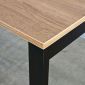 Bàn làm việc 180x70cm gỗ Plywood phủ melamin chân sắt Kconcept HBKC046