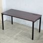 Bàn làm việc có hộp điện 140x70cm gỗ tràm HBRT116