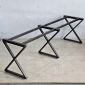 Chân sắt lắp ráp cho bàn 200x60cm sơn tĩnh điện HCXC025