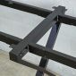 Chân sắt lắp ráp cho bàn 200x60cm sơn tĩnh điện HCXC025