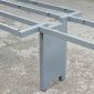 Chân sắt lắp ráp cho bàn họp 486x120cm sơn tĩnh điện CHDG019