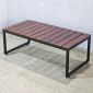 Ghế băng dài 120x60x45cm gỗ cao su GBD057