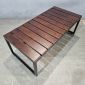 Ghế băng dài 120x60x45cm gỗ cao su GBD057