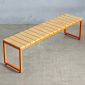 Ghế băng dài 160x40cm gỗ cao su GBD058