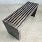 Ghế băng dài 100x32x45cm gỗ tự nhiên GBD032