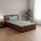 Giường đơn 203x120x75cm gỗ cao su GN68053
