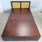 Giường đơn 203x120x75cm gỗ cao su GN68053