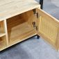 Kệ bếp đa năng 80x40x160cm gỗ cao su KB68072