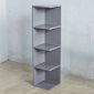 Kệ góc tường 30x30x120cm gỗ cao su 5 tầng KGT68049