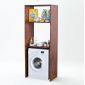 Kệ máy giặt 3 tầng 65x41x168cm gỗ cao su KMG68025