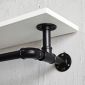 Giá treo khăn ống nước 110x20cm gỗ cao su KPT68044