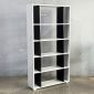 Kệ sách 5 tầng 90x25x160cm gỗ cao su KS68338