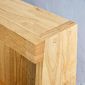 Kệ để sách mầm non gỗ cao su màu tự nhiên KGS013