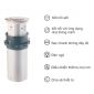 Ổ cắm điện âm bàn tích hợp sạc không dây KLASS SN-001