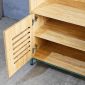 Kệ bếp đa năng 120x40x185cm gỗ cao su KB68071
