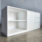 Tủ hồ sơ 160x45x63cm gỗ cao su THS68091