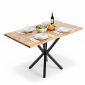 Bàn ăn chữ nhật 120x70cm gỗ tràm BA68263
