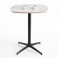 Bàn cafe 60x60cm gỗ plywood vân giả đá CFD68276
