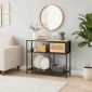 Bàn console 100x30x85cm gỗ cao su CST080