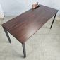 Bàn làm việc có hộp điện 140x70cm gỗ tràm HBRT116