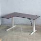 Bàn FlexiCorner 110x160cm gỗ cao su 2 khớp chỉnh điện HO2A3S_A1