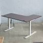 Bàn FlexiCorner 110x160cm gỗ cao su 2 khớp chỉnh điện HO2A3S_A1