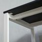 Bàn máy tính liền kệ 120x60cm gỗ cao su COD68065