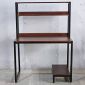 Bàn máy tính liền kệ 100x60x140cm gỗ cao su FD68079