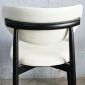 Ghế ăn gỗ Ash nệm bọc da simili GCF312