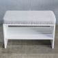 Ghế ngồi thay giày bọc nệm 70x35x45cm gỗ cao su KG68097
