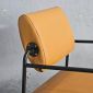 Ghế sofa đơn bọc da simili khung sắt GSD68099