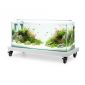 Kệ để hồ thủy sinh di động 80x40cm gỗ cao su KTB68231