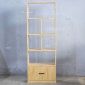 Kệ sách FIRO 60x25x170cm gỗ cao su KS68299