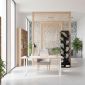 Kệ sách trang trí hình nhánh cây màu TRẮNG KS68048