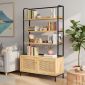 Kệ trang trí SPEC có ngăn 100x40x172cm gỗ cao su KTB68156